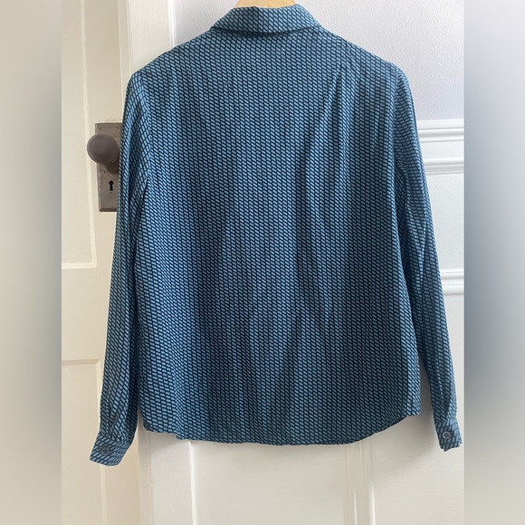 Silk Jones New York button up-Size 10 - Picture 2 of 10